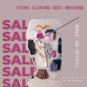 Closing Sale